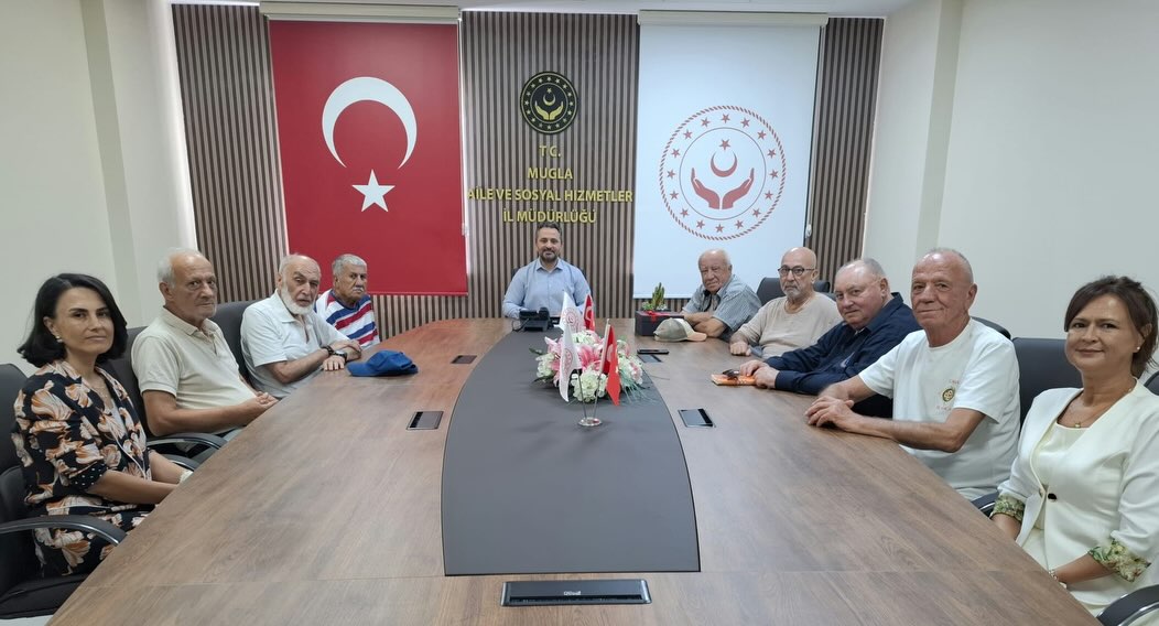 Fethiye Huzurevi’nden İl Müdürü Mahmut Selçuk’a Ziyaret